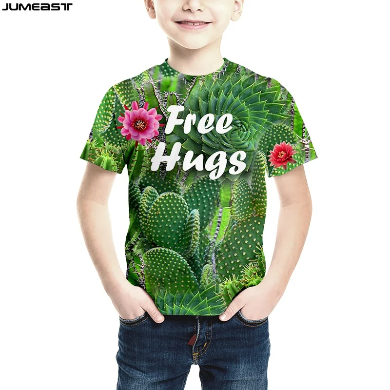 Jumeast Brand Men Women 3D Children T-Shirt Natural Plant Cactus Short Sleeve Kids T Shirt Sport Pullover Tops Tees
Jumeast Brand Men Women 3D Children T-Shirt Natural Plant Cactus Short Sleeve Kids T Shirt Sport Pullover Tops Tees