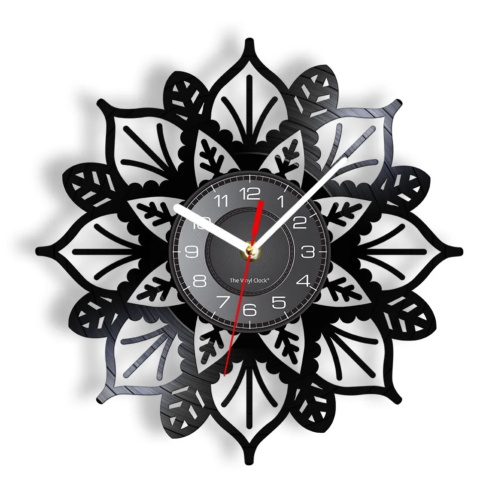 Mandala Flower Of Life Silent Vinyl Record Wall Clock Creative Lotus Indian Art Room Decor Watch Seeds Satori Yoga Souvenir Gift
Mandala Flower Of Life Silent Vinyl Record Wall Clock Creative Lotus Indian Art Room Decor Watch Seeds Satori Yoga Souvenir Gift