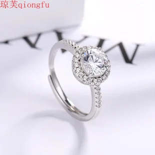 Women's Rings India Jewelry Stainless Steel Rose Gold Adjustable Imitation Moissanite Ring Copper Plating Platinum Geometric
Women's Rings India Jewelry Stainless Steel Rose Gold Adjustable Imitation Moissanite Ring Copper Plating Platinum Geometric
