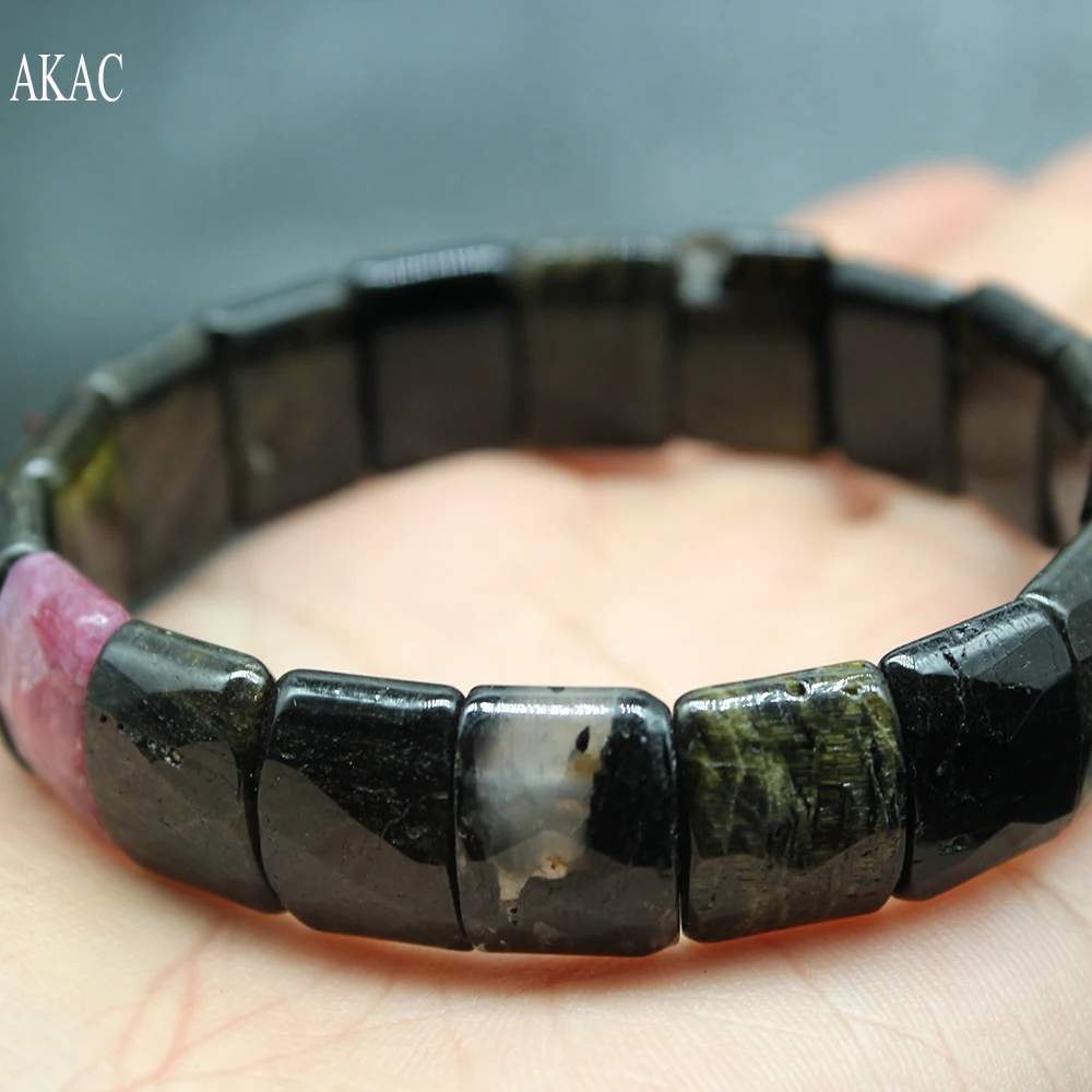 Free shipping AKAC approx11-12*15mm natural tourmaline faceted bangle bracelet as photo
Free shipping AKAC approx11-12*15mm natural tourmaline faceted bangle bracelet as photo