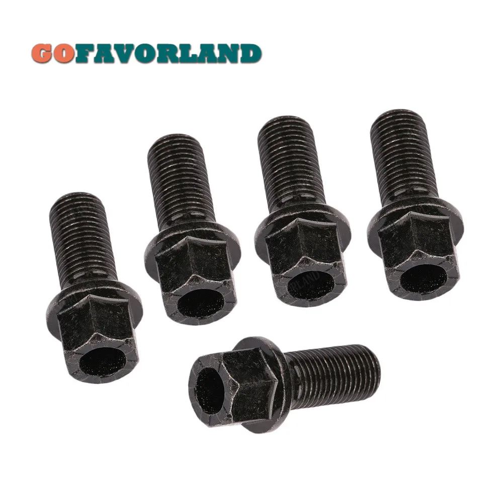 Новые болты 8D0601139D для VW Bora Golf 1998 2009 Jetta Passat Polo Audi A3 A4 1995 1996 2008 A6 A8 TT RS4 SKODA|Гайки и