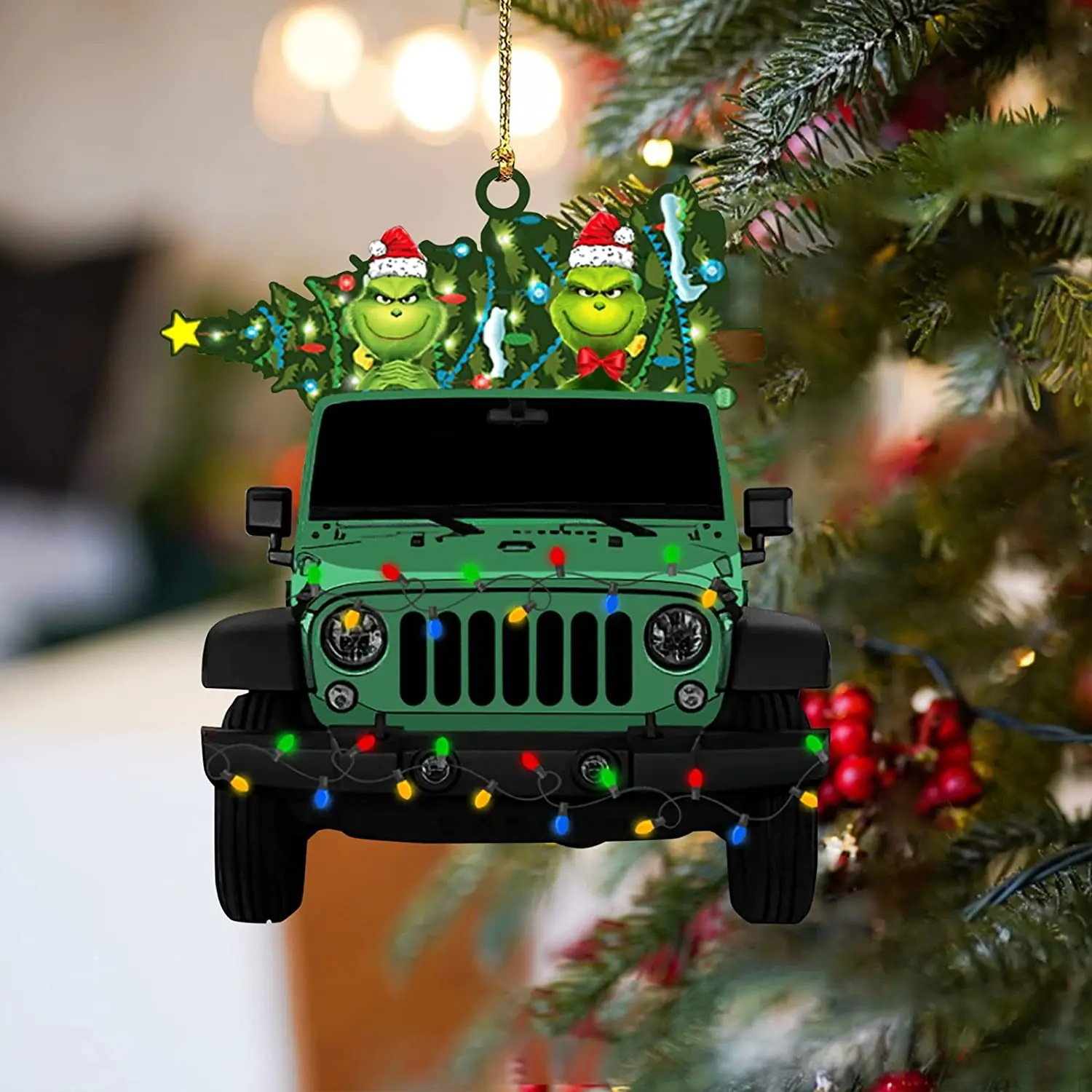 2022 New Christmas Tree Flat Pendant Grinch family ornaments Merry Christmas Family Friends Holiday Atmosphere Decor Ornaments
2022 New Christmas Tree Flat Pendant Grinch family ornaments Merry Christmas Family Friends Holiday Atmosphere Decor Ornaments