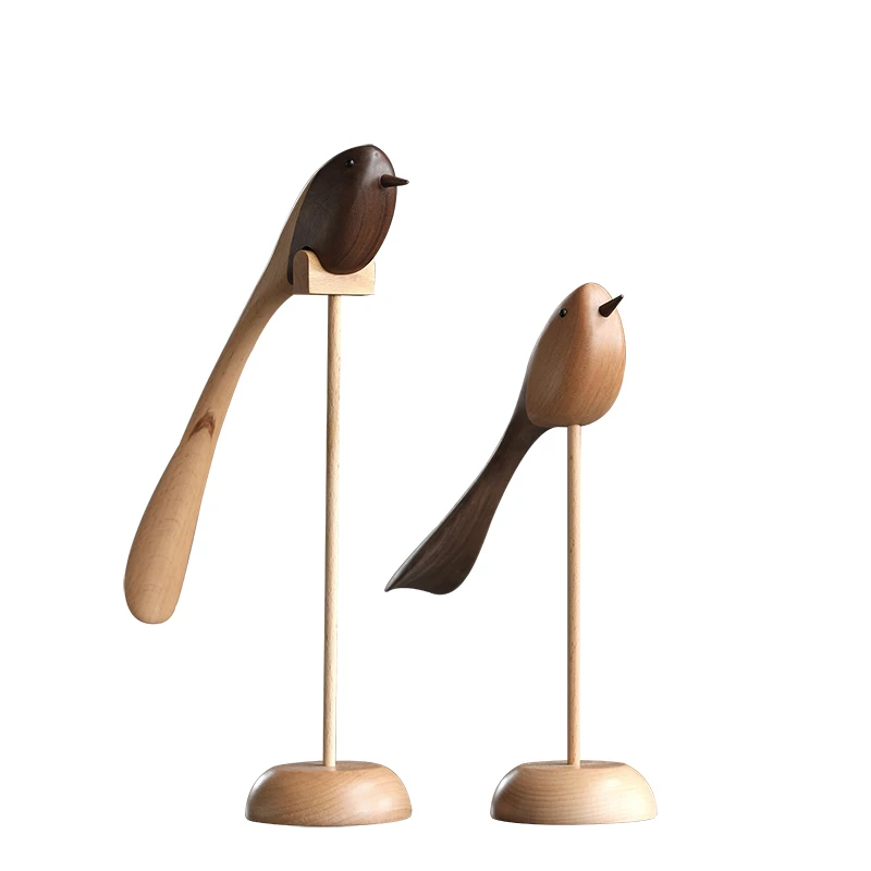 Danish wood ornaments jewelry carving wooden play Home Furnishing Nordic style puppet Home Furnishing features wood bird 
Danish wood ornaments jewelry carving wooden play Home Furnishing Nordic style puppet Home Furnishing features wood bird