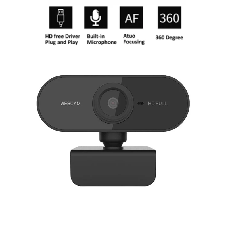 Веб-камера для ПК, вращающаяся с микрофоном, 1980*1080P 
Веб-камера для ПК, вращающаяся с микрофоном, 1980*1080P