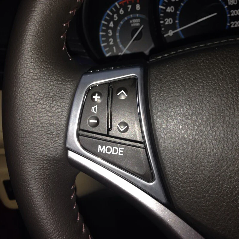 Матовая накладка на руль для Toyota Vios/Yaris sedan 2014 2015 2016 ABS, 2 шт.
Матовая накладка на руль для Toyota Vios/Yaris sedan 2014 2015 2016 ABS, 2 шт.