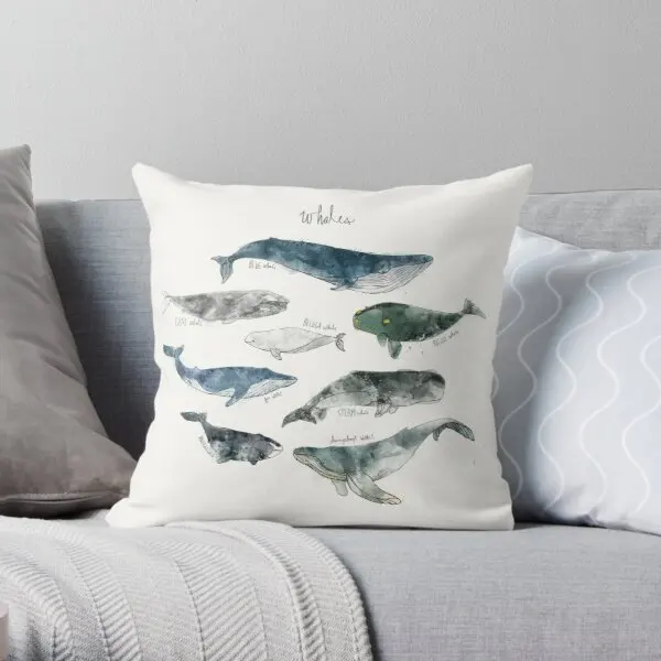 Whales Printing Throw Pillow Cover Case Hotel Sofa Soft Decor Decorative Anime Office Square Fashion Car Pillows not include
Whales Printing Throw Pillow Cover Case Hotel Sofa Soft Decor Decorative Anime Office Square Fashion Car Pillows not include