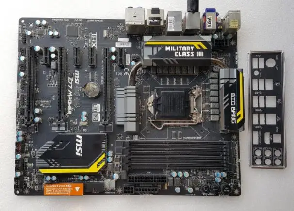 Оригинальная материнская плата MSI Z77 MPower DDR3 LGA 1155 USB2.0 USB3.0 32 ГБ для i3 i5 i7 22 нм