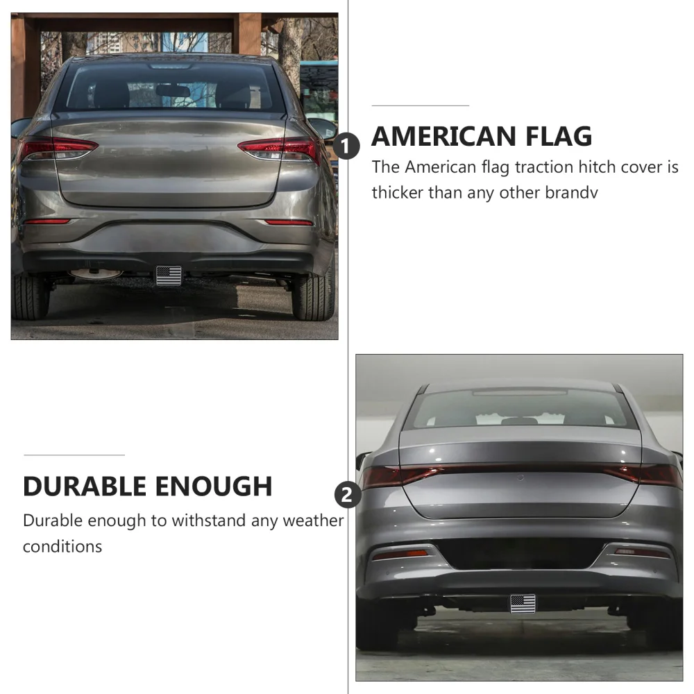 1 Set/3pcs Practical Car Hitch Cover Vehicle Trailer Hitch Protective Cap Plug 
1 Set/3pcs Practical Car Hitch Cover Vehicle Trailer Hitch Protective Cap Plug