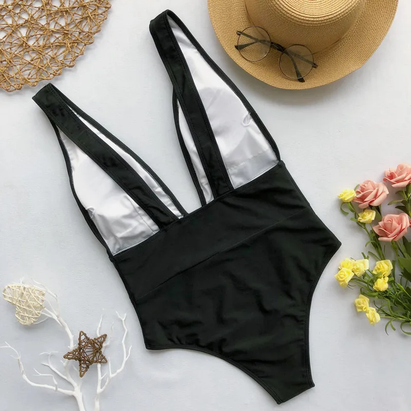 2021 Sexy Deep V Neck Swimwear Women Summer One Piece Swimsuit Backless Monokini Beach Wear Bathing Suit White Black Red
2021 Sexy Deep V Neck Swimwear Women Summer One Piece Swimsuit Backless Monokini Beach Wear Bathing Suit White Black Red