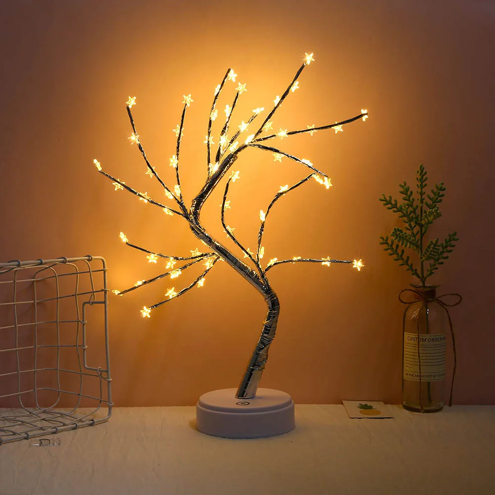 LED Tree Lights Table Lamp String Light Christmas Bedroom Home Decoration Birthday Gifts for Party Home Decoration
LED Tree Lights Table Lamp String Light Christmas Bedroom Home Decoration Birthday Gifts for Party Home Decoration