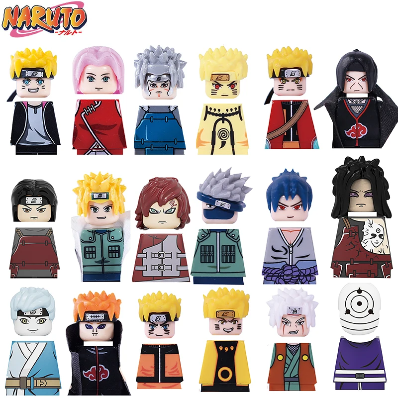 KF6078 KF6112 KF6118 KF6119 KF6126 Naruto Bricks Building Blocks Anime Cartoon Action Figures Heads Assembly Toys for Boys Gifts
KF6078 KF6112 KF6118 KF6119 KF6126 Naruto Bricks Building Blocks Anime Cartoon Action Figures Heads Assembly Toys for Boys Gifts