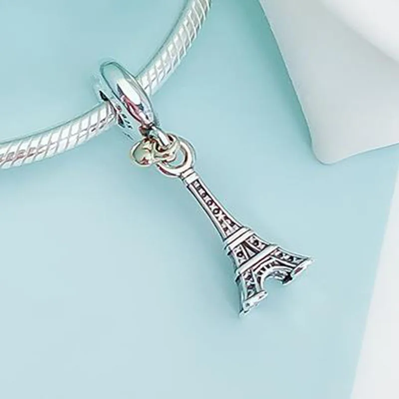 100% 925 Sterling Silver Charm New Eiffel Tower Pendant Fit Pandora Women Bracelet & Necklace Diy Jewelry
100% 925 Sterling Silver Charm New Eiffel Tower Pendant Fit Pandora Women Bracelet & Necklace Diy Jewelry
