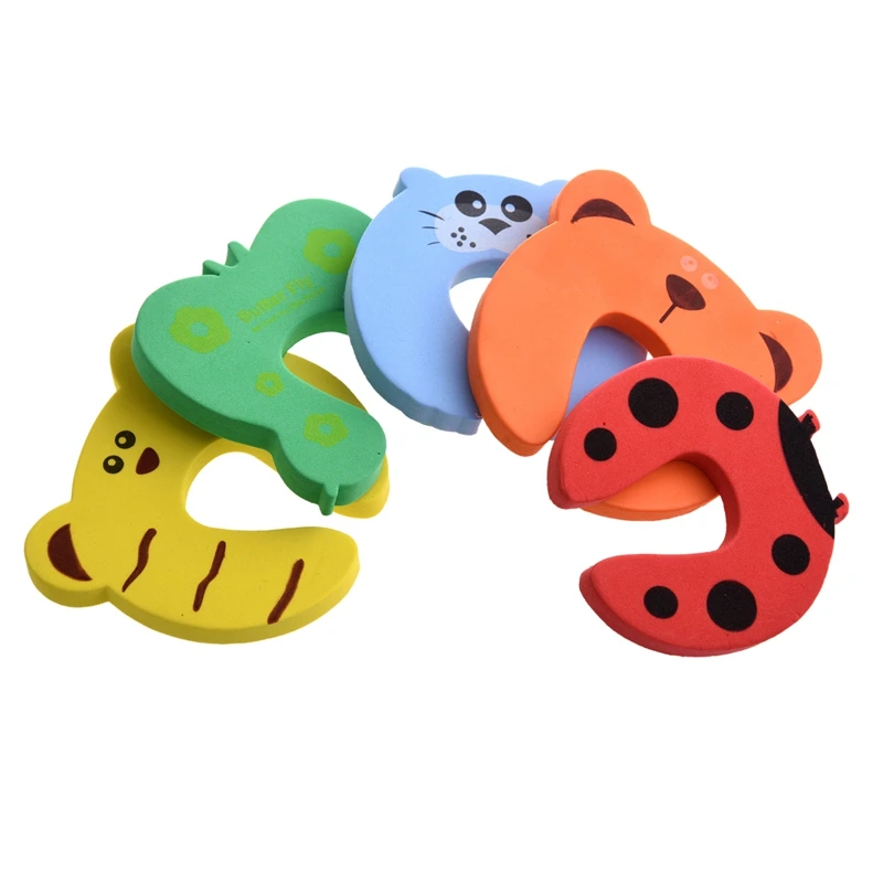 5x Baby Kids Door Jammer Finger Pinch Guard Child Toddler Infant Safety Protector Stopper Cute Animal Designs
5x Baby Kids Door Jammer Finger Pinch Guard Child Toddler Infant Safety Protector Stopper Cute Animal Designs