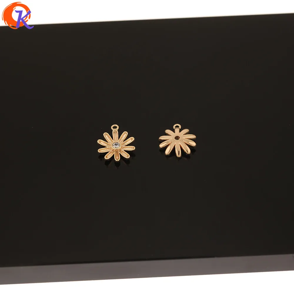 Cordial Design 50Pcs 10*11MM Jewelry Accessories/DIY Part/Genuine Gold Plating/Flower Shape/Hand Made/Earring Findings/CZ Charms
Cordial Design 50Pcs 10*11MM Jewelry Accessories/DIY Part/Genuine Gold Plating/Flower Shape/Hand Made/Earring Findings/CZ Charms