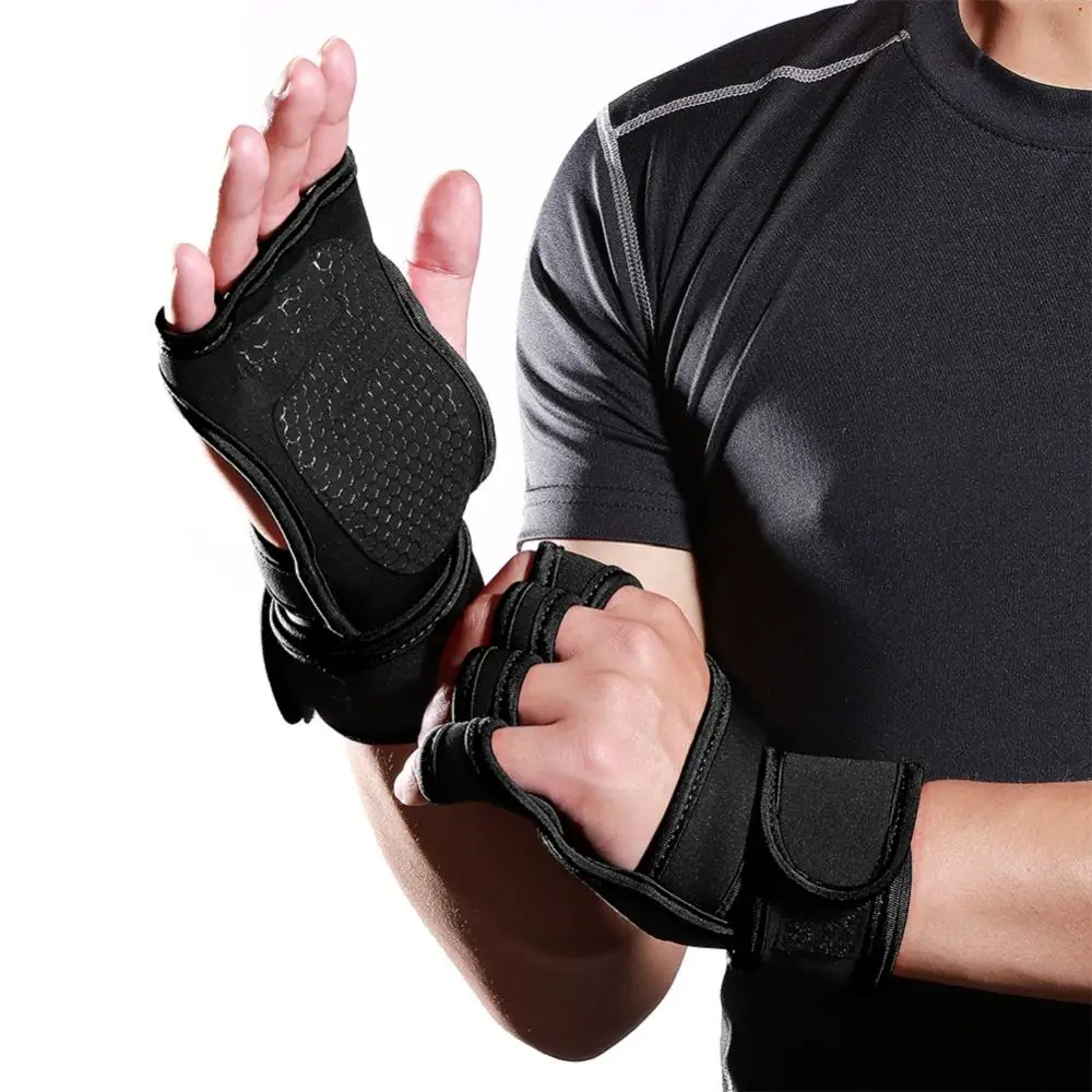 New Fit Gym Gloves - Full Palm Protection & Extra Grip - Cross Training Cross fit Power lifting Wrist Support
New Fit Gym Gloves - Full Palm Protection & Extra Grip - Cross Training Cross fit Power lifting Wrist Support
