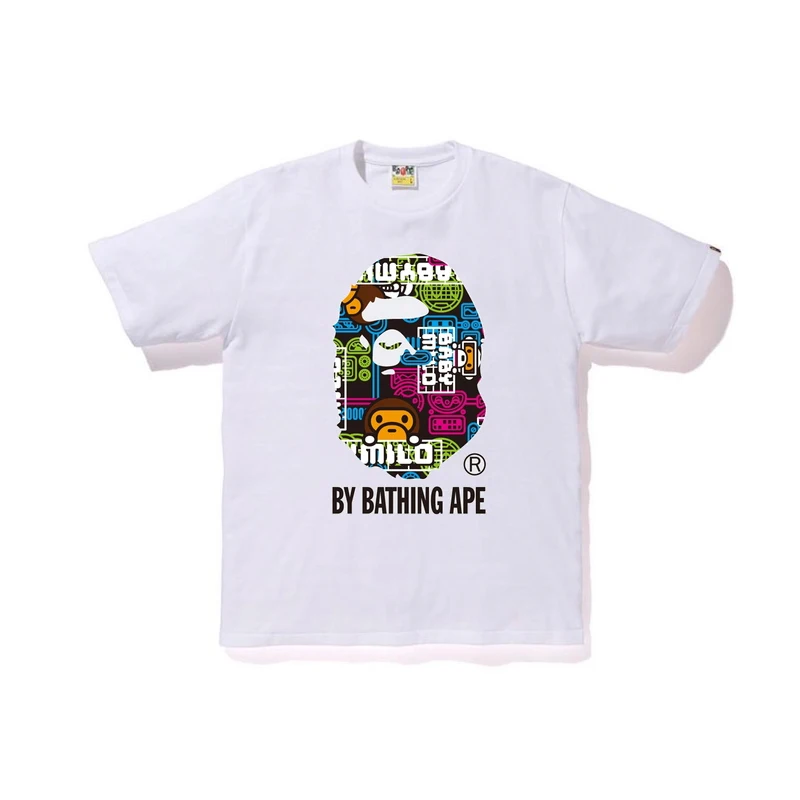 Ape Head Biscuits Tee Shirt Cartoon Monkey Couples Tshirt Three-Phase Force Tops Tees Skateboard T-Shirt M-3XL for 45-100kg
Ape Head Biscuits Tee Shirt Cartoon Monkey Couples Tshirt Three-Phase Force Tops Tees Skateboard T-Shirt M-3XL for 45-100kg