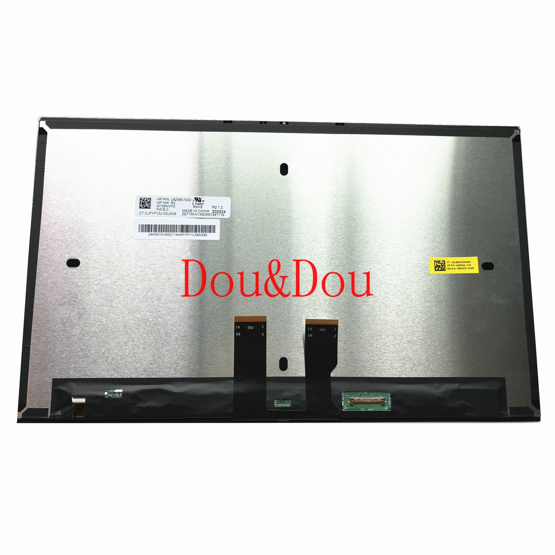M133NVFD R2 13.3'' FHD Latpop LCD Screen Touch Screen Digitizer Assembly for HP P/N: L62080-ND2
M133NVFD R2 13.3'' FHD Latpop LCD Screen Touch Screen Digitizer Assembly for HP P/N: L62080-ND2