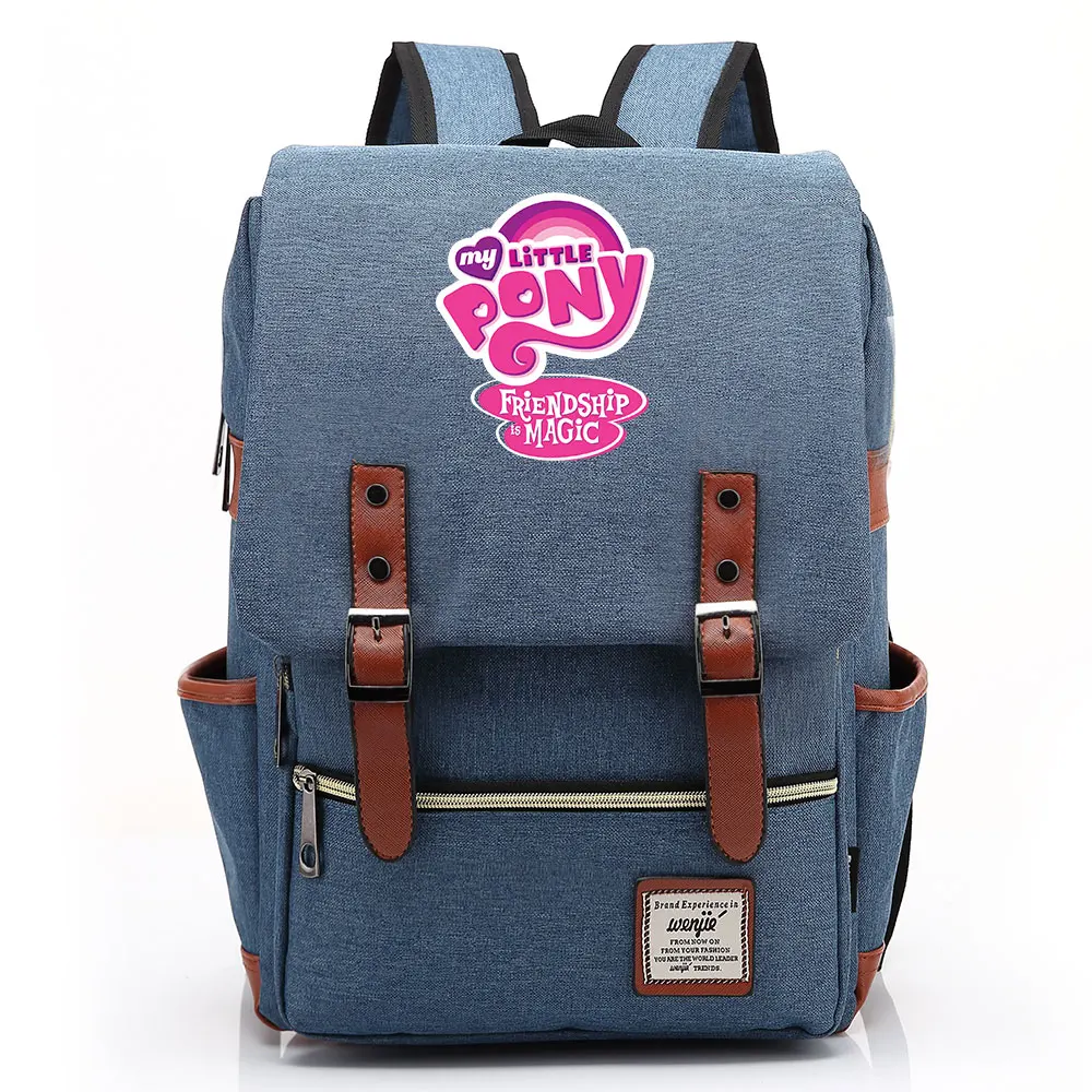 2020 Fashion Cartoon Cutie My Little Pony Buckle Children School bag Teenagers Student Schoolbags Women Bagpack Men Backpack
2020 Fashion Cartoon Cutie My Little Pony Buckle Children School bag Teenagers Student Schoolbags Women Bagpack Men Backpack