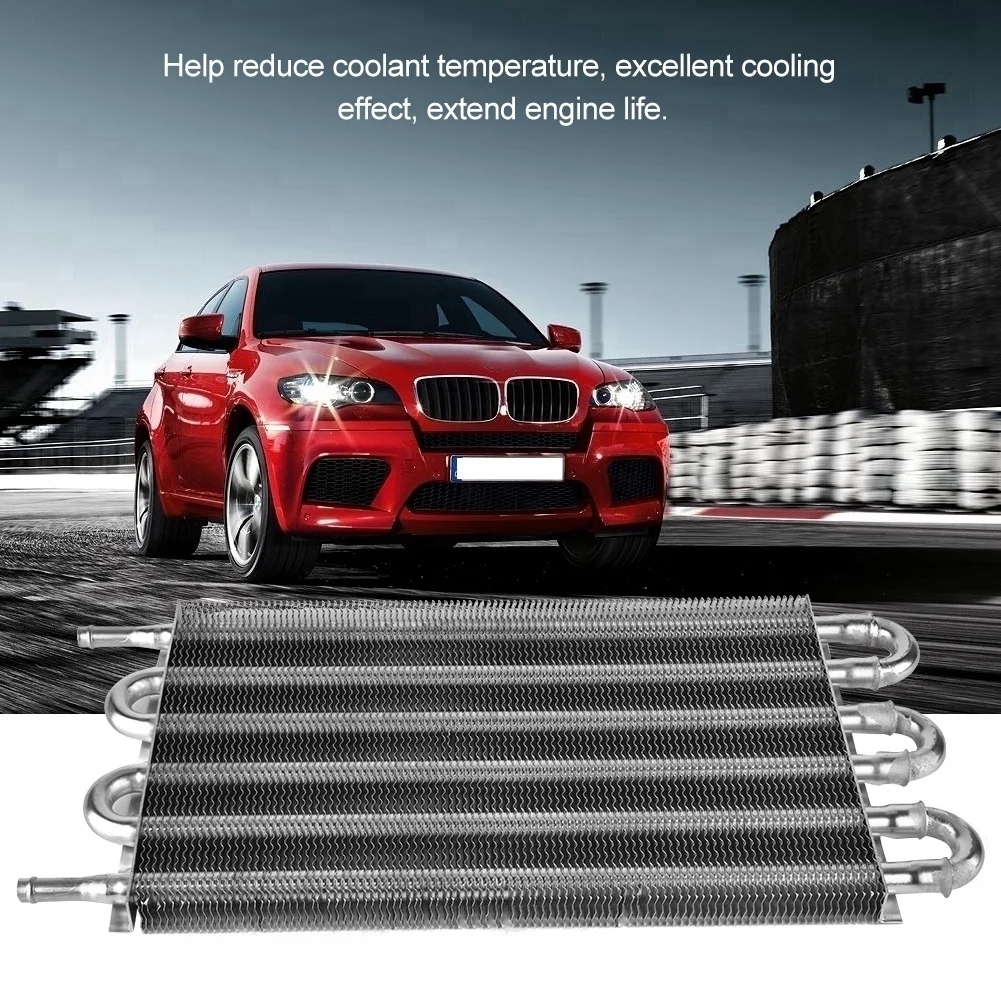 Car Aluminum 6 Row Remote Transmission Oil Cooler Kit Auto-Manual Radiator Converter Universial
Car Aluminum 6 Row Remote Transmission Oil Cooler Kit Auto-Manual Radiator Converter Universial
