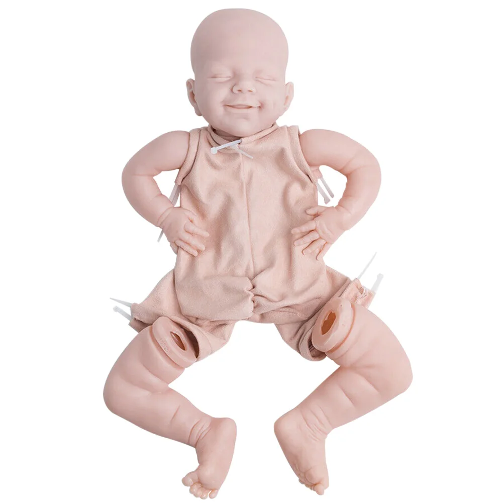 22inch Simulation Sleeping Baby Funny Unpainted Non Toxic Newborn Reborn Doll Kit Limbs Cloth Body Kids Toy Realistic Vinyl Head
22inch Simulation Sleeping Baby Funny Unpainted Non Toxic Newborn Reborn Doll Kit Limbs Cloth Body Kids Toy Realistic Vinyl Head