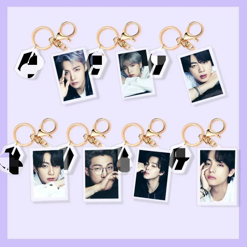 KPOP Bangtan Boys New Acrylic Keychain Pendant Cute Bag Decoration Accessories Cosplay gift JIMIN SUGA JK V JIN Fan Favorite
KPOP Bangtan Boys New Acrylic Keychain Pendant Cute Bag Decoration Accessories Cosplay gift JIMIN SUGA JK V JIN Fan Favorite