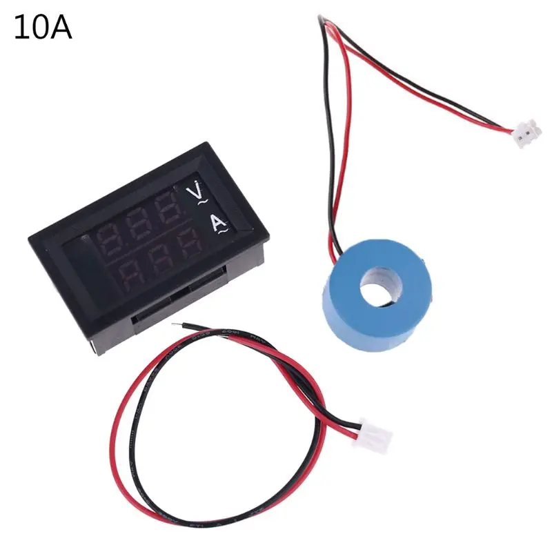 AC 60-500V 10A 50A 100A Voltmeter Ammeter 0.28" Digital Current Gauge Volt Meter with Current Transformer M7DA
AC 60-500V 10A 50A 100A Voltmeter Ammeter 0.28" Digital Current Gauge Volt Meter with Current Transformer M7DA