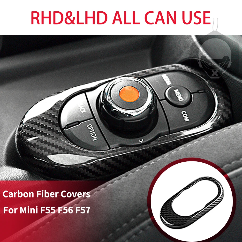 Center Control Gear Shift Panel Side Button Cover Trim For BMW Mini F55 F56 F57 Car Multi-function Button Sticker Carbon Fiber
Center Control Gear Shift Panel Side Button Cover Trim For BMW Mini F55 F56 F57 Car Multi-function Button Sticker Carbon Fiber