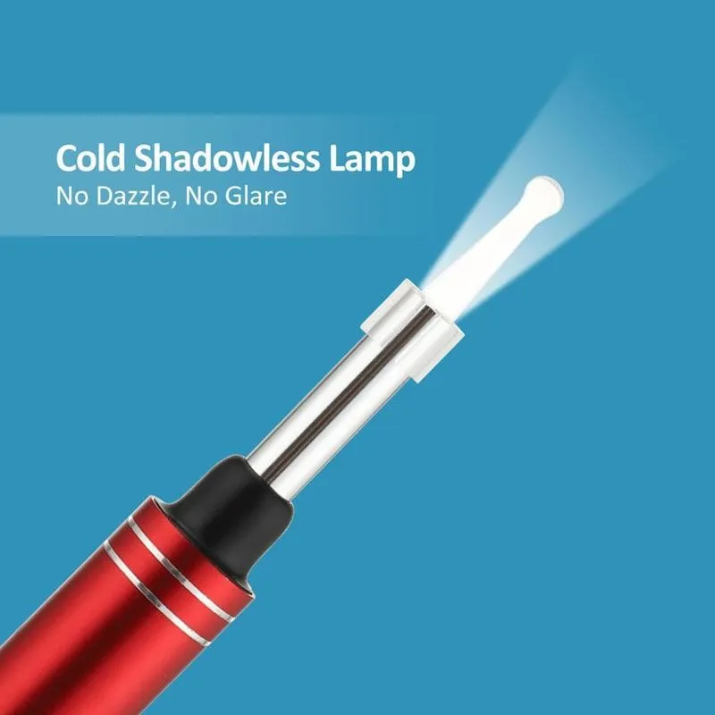 Visual Otoscope Alumina 5.5 Tube Diameter Wireless Wifi Ear Pick Camera Borescope Luminous Earwax Cleaning Tool Oral Inspection 
Visual Otoscope Alumina 5.5 Tube Diameter Wireless Wifi Ear Pick Camera Borescope Luminous Earwax Cleaning Tool Oral Inspection