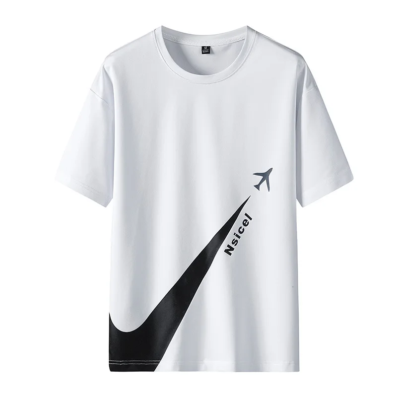 Summer 2021 men's fashion street personality short sleeve sports casual T-shirt loose Korean edition jacket XXXXL
Summer 2021 men's fashion street personality short sleeve sports casual T-shirt loose Korean edition jacket XXXXL