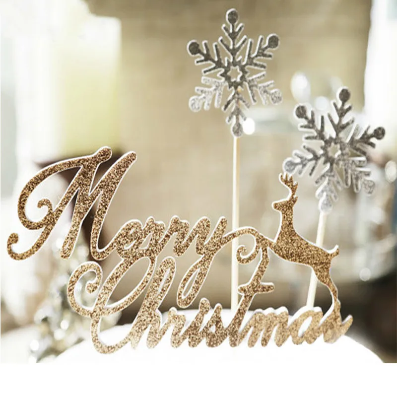 10 шт./пакет 3 вида конструкций Счастливого Рождества торт топпера, розовое золото Олень Снежинка вечерние рождественские украшения для дома... 
10 шт./пакет 3 вида конструкций Счастливого Рождества торт топпера, розовое золото Олень Снежинка вечерние рождественские украшения для дома...