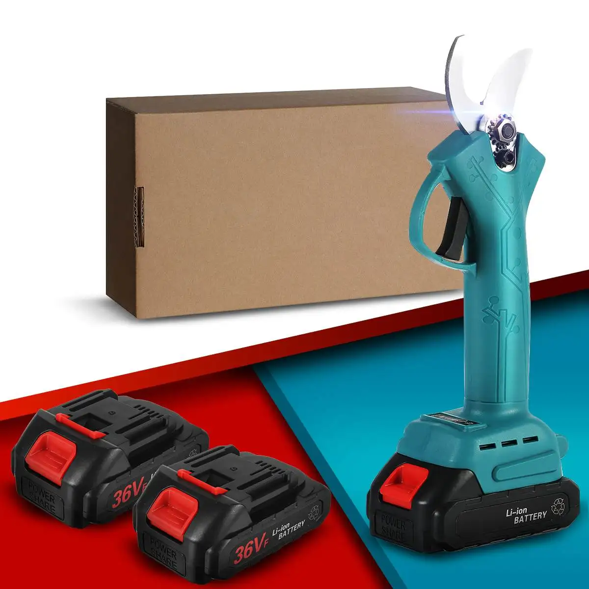 800W Cordless Pruner Garden Pruning Shear For Makita/Worx Battery 9000mAh 21V Garden Pruner 30mm Garden Hand tools For Garden
800W Cordless Pruner Garden Pruning Shear For Makita/Worx Battery 9000mAh 21V Garden Pruner 30mm Garden Hand tools For Garden