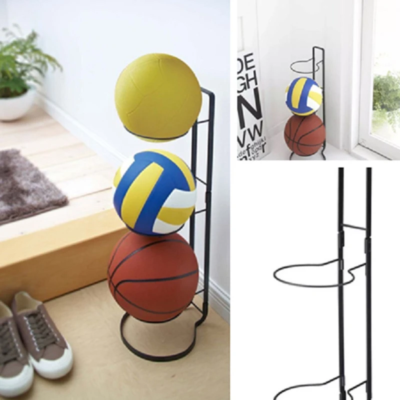 Home Frame Ball Stand - Storage Equipment Organizer Sports Rack Suitable for Basketball and Football
Home Frame Ball Stand - Storage Equipment Organizer Sports Rack Suitable for Basketball and Football