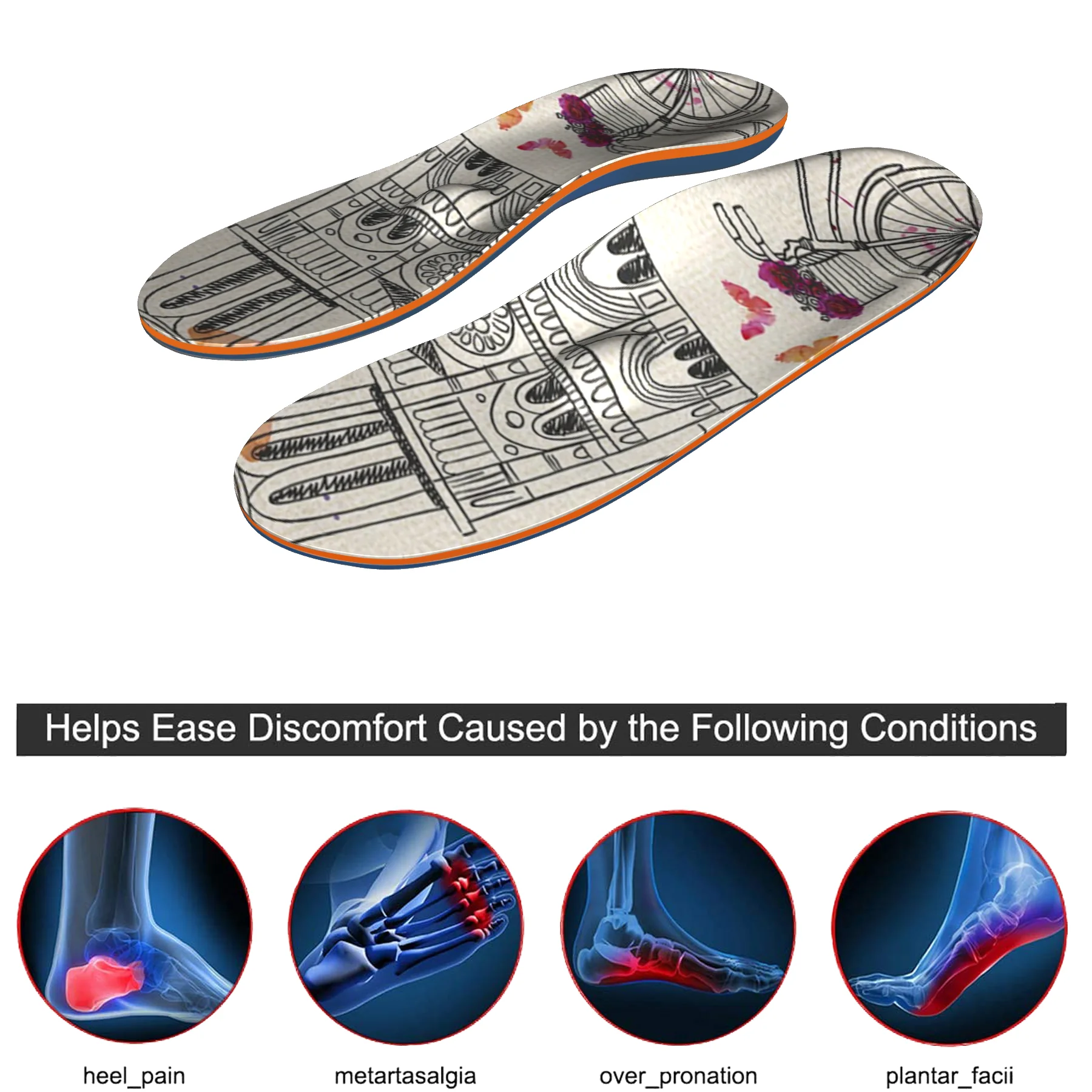 IFITNA High-stretch Cotton EVA Orthopedic Arch Support Insole Memory Foam for Men and Women flat feet Orthotic Inserts
IFITNA High-stretch Cotton EVA Orthopedic Arch Support Insole Memory Foam for Men and Women flat feet Orthotic Inserts