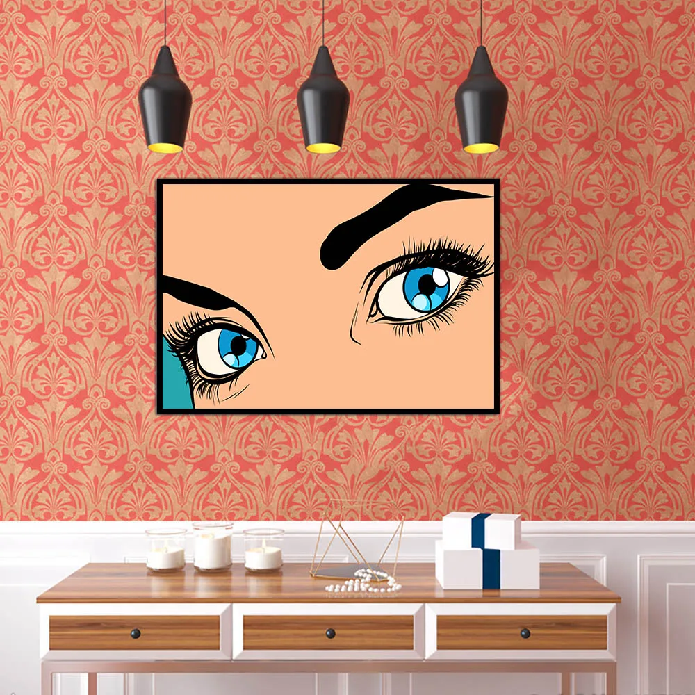 Fashion Girl With Blue Eyes Pictures Living Room Wall Art Decor Animal No Frame Poster Oil Painting Decoration
Fashion Girl With Blue Eyes Pictures Living Room Wall Art Decor Animal No Frame Poster Oil Painting Decoration