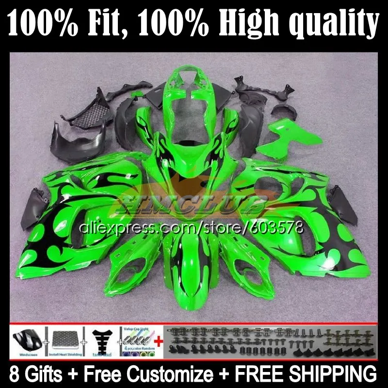 Injection For SUZUKI Hayabusa GSX-R1300 08 09 10 11 12 13 21CL.42 GSXR1300 CC 2014 2015 2016 2017 2018 2019 Fairing glossy green
Injection For SUZUKI Hayabusa GSX-R1300 08 09 10 11 12 13 21CL.42 GSXR1300 CC 2014 2015 2016 2017 2018 2019 Fairing glossy green