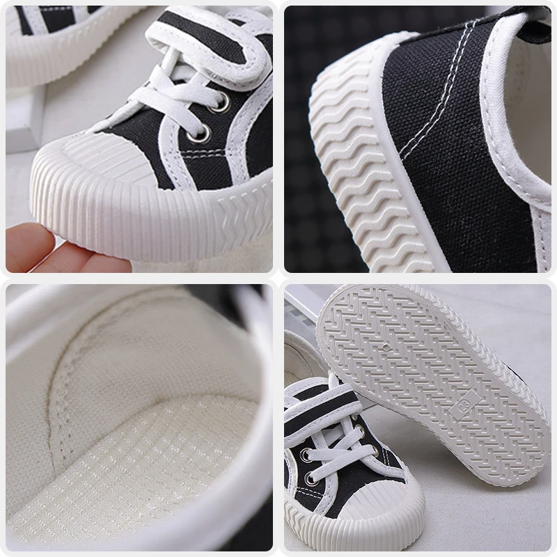 Spring Children Canvas Shoes with Velcro Breathable Soft Bottom Comfort Boys Casual Shoes Fashion Korean Sports Kids Sneakers
Spring Children Canvas Shoes with Velcro Breathable Soft Bottom Comfort Boys Casual Shoes Fashion Korean Sports Kids Sneakers
