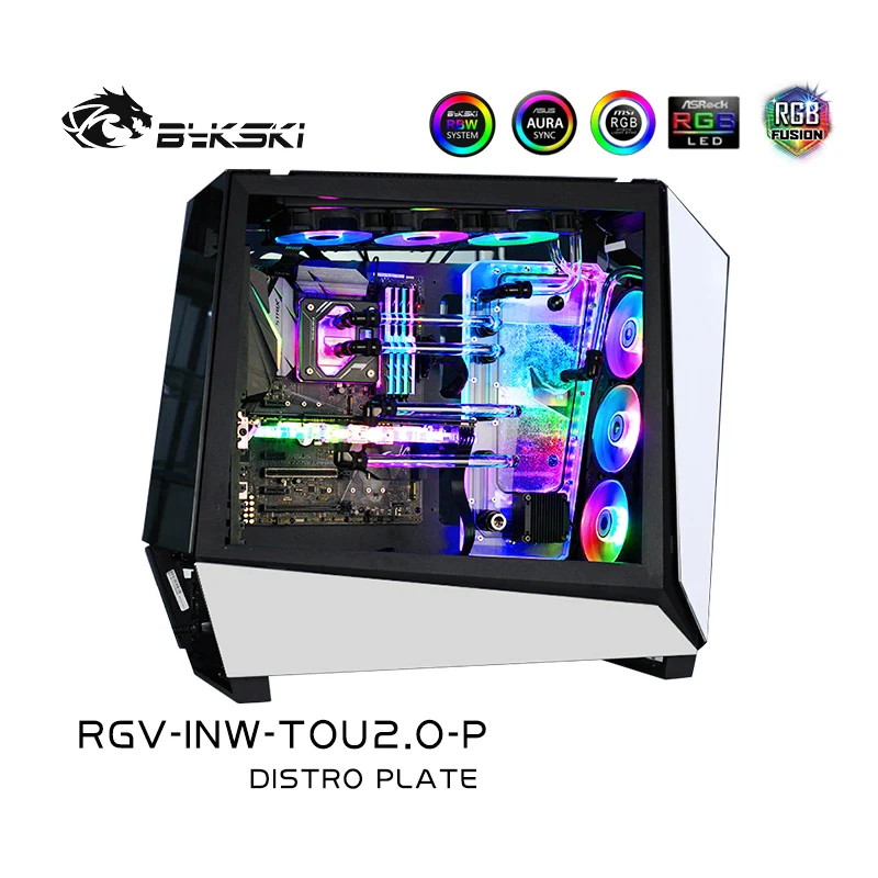 Bykski RGV-INW-TOU2.0, доски для водных путей для INWIN TOU2.0 чехол, Bykski RBW, для Intel CPU Water Block & Single GPU Building 
Bykski RGV-INW-TOU2.0, доски для водных путей для INWIN TOU2.0 чехол, Bykski RBW, для Intel CPU Water Block & Single GPU Building