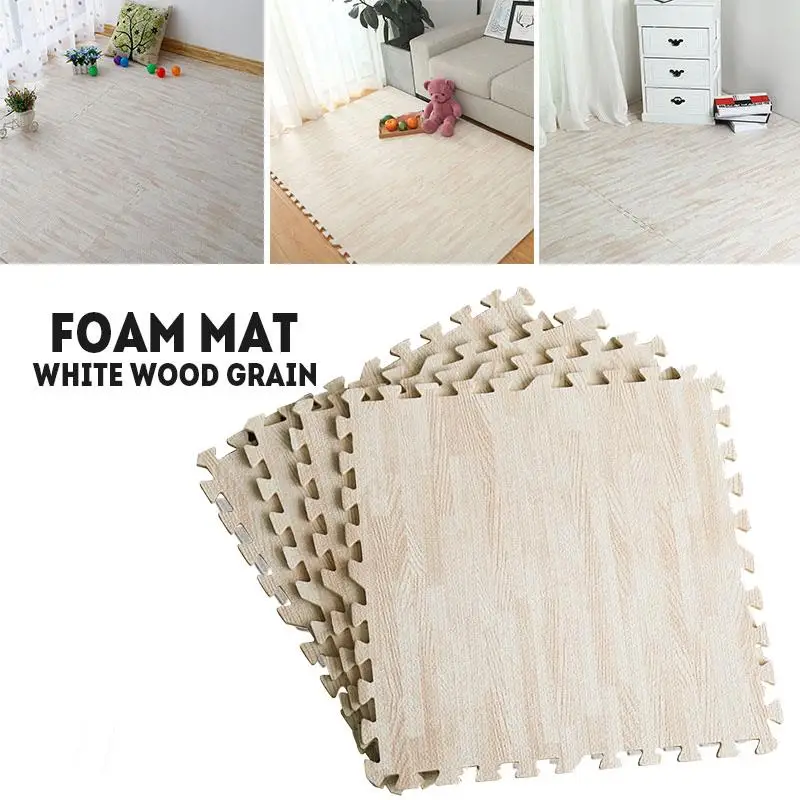 Kids Play Mat Wood Grain Children Room Modernization Floor Mat Imitation Wood Floor EVA White Indoor Furniture Home Decoration
Kids Play Mat Wood Grain Children Room Modernization Floor Mat Imitation Wood Floor EVA White Indoor Furniture Home Decoration