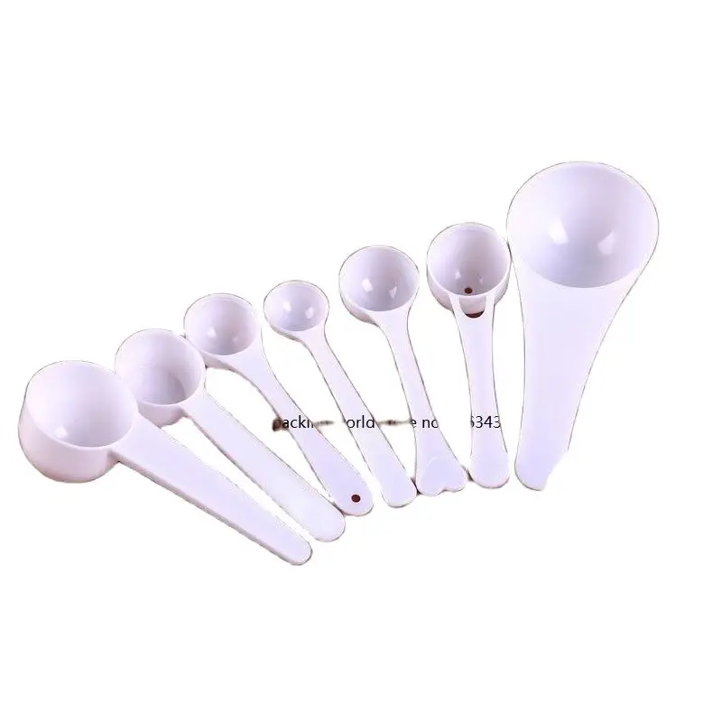 100pcs 1g2.5g3g5g10g15g translucence Plastic mask milk powder kitch Measuring Scoop spoon cup
100pcs 1g2.5g3g5g10g15g translucence Plastic mask milk powder kitch Measuring Scoop spoon cup