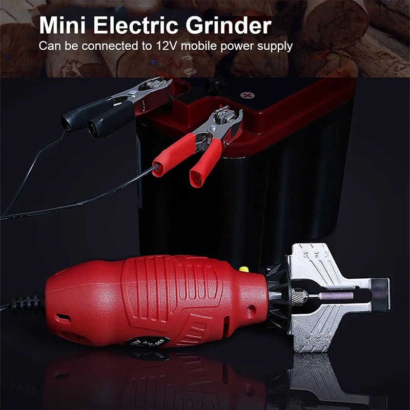 12V 55W Grinder Power Tool Handheld Saw Sharpening Machine for Chain Electric Mini Saw Power Tool Set FU
12V 55W Grinder Power Tool Handheld Saw Sharpening Machine for Chain Electric Mini Saw Power Tool Set FU