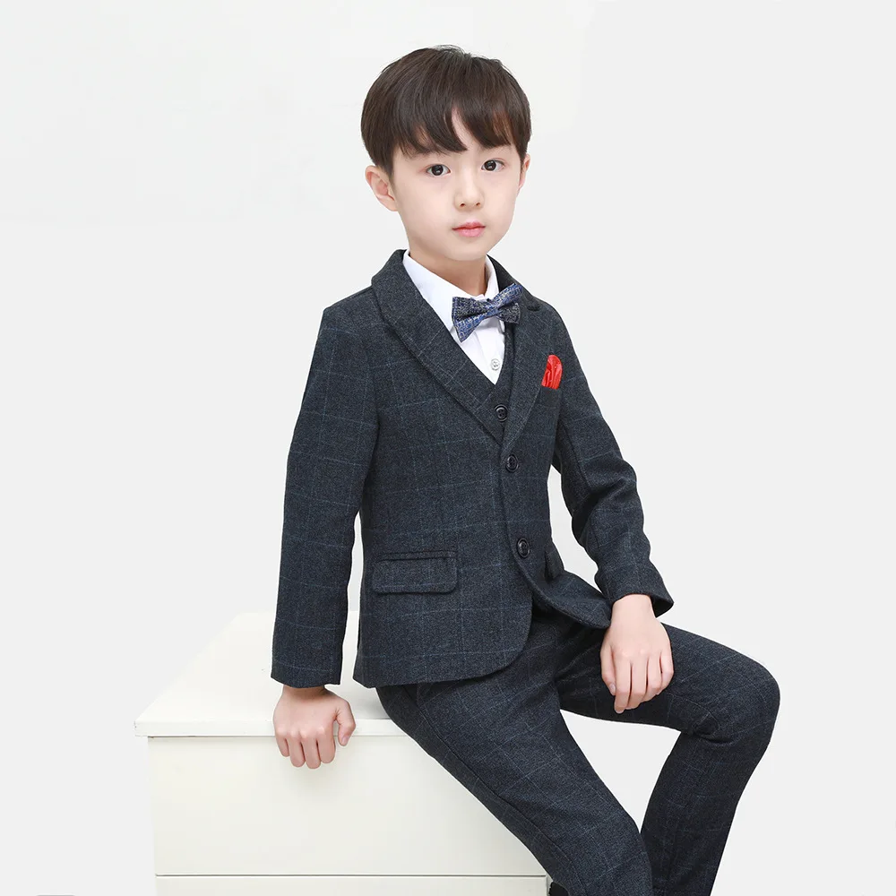 Suit for Boy Terno Infantil Boys Suits for Weddings Party Prom Birthday Dress Costume Kids Blazer Vest Shirts Pants Outfits
Suit for Boy Terno Infantil Boys Suits for Weddings Party Prom Birthday Dress Costume Kids Blazer Vest Shirts Pants Outfits