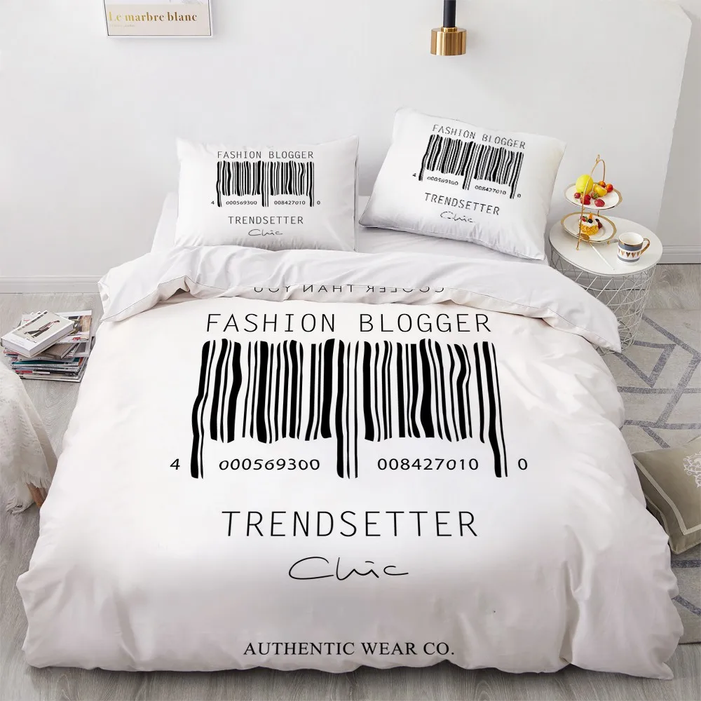 3D Simple Bed Custom Design White Quilt Cover Sets Pillow Covers King Full Twin Double Size 200*230cm Modern Bedding Set
3D Simple Bed Custom Design White Quilt Cover Sets Pillow Covers King Full Twin Double Size 200*230cm Modern Bedding Set
