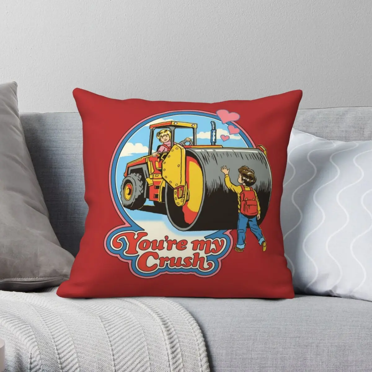 You're My Crush Square Pillowcase Polyester Linen Velvet Printed Zip Decor Pillow Case Sofa Cushion Cover
You're My Crush Square Pillowcase Polyester Linen Velvet Printed Zip Decor Pillow Case Sofa Cushion Cover