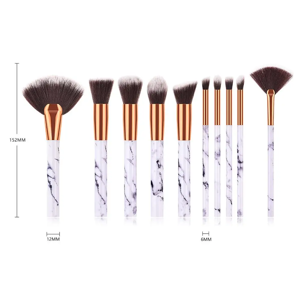 10pcs/set Makeup Brush Set Marble Pattern Makeup Brush 5 Big 5 Small Explosive Makeup Brushes New Beauty Tools
10pcs/set Makeup Brush Set Marble Pattern Makeup Brush 5 Big 5 Small Explosive Makeup Brushes New Beauty Tools