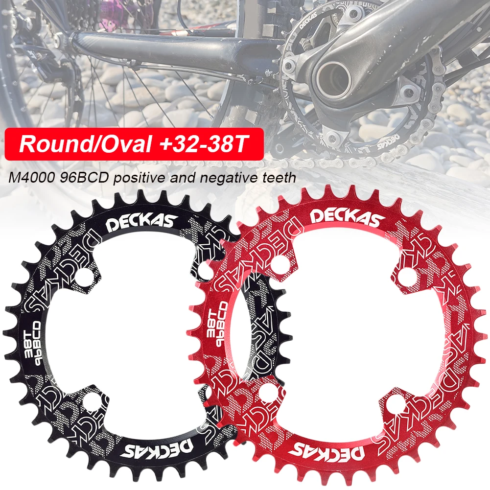 96 BCD Chainring Narrow Wide Round Oval Chain Ring 32T 34T 36T 38T Single Speed MTB Chainring for M4000 M4050 GX NX X1 Crank
96 BCD Chainring Narrow Wide Round Oval Chain Ring 32T 34T 36T 38T Single Speed MTB Chainring for M4000 M4050 GX NX X1 Crank