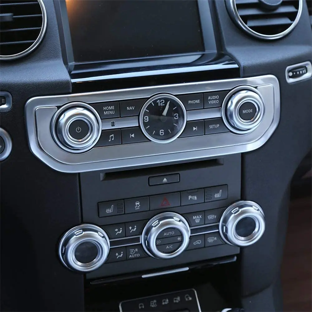 For Land Rover Discovery 4 2010-2016 Time-table Decoration Frame Sequins Trim Silver ABS
For Land Rover Discovery 4 2010-2016 Time-table Decoration Frame Sequins Trim Silver ABS