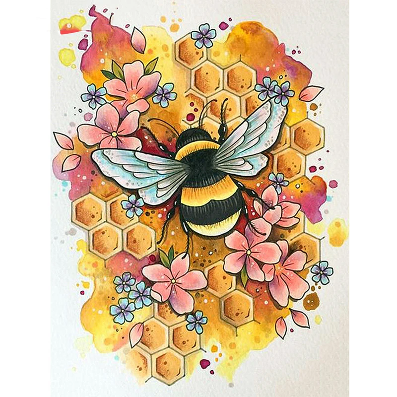 CROSS lang Animals Bee Picking Nectar Painting By Numbers Acrylic Drawing On Canvas Coloring By Numbers Home Decoration Gift
CROSS lang Animals Bee Picking Nectar Painting By Numbers Acrylic Drawing On Canvas Coloring By Numbers Home Decoration Gift