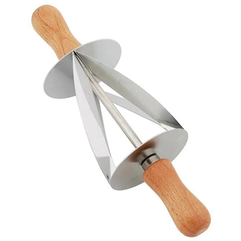 Колесо для теста выпечки кухонный нож Круассанов хлеба нержавеющая сталь | Дом и