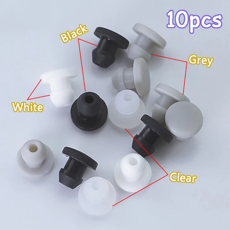 10pcs Silicone Rubber Snap-on Hole Plug 2.5mm to 14mm Blanking End Caps Seal Stopper Black/Gray/Clear/White
10pcs Silicone Rubber Snap-on Hole Plug 2.5mm to 14mm Blanking End Caps Seal Stopper Black/Gray/Clear/White