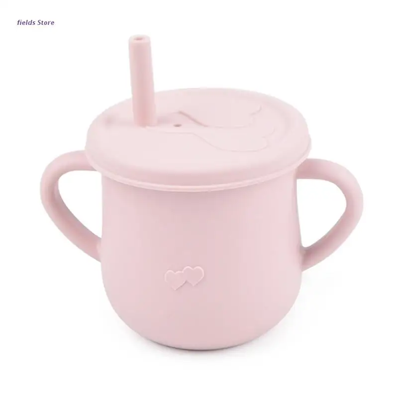Baby Feeding Straw Cup Infants Toddler Learning Drinking Silicone Sippy Mug Portable Double Handle Drinkware
Baby Feeding Straw Cup Infants Toddler Learning Drinking Silicone Sippy Mug Portable Double Handle Drinkware